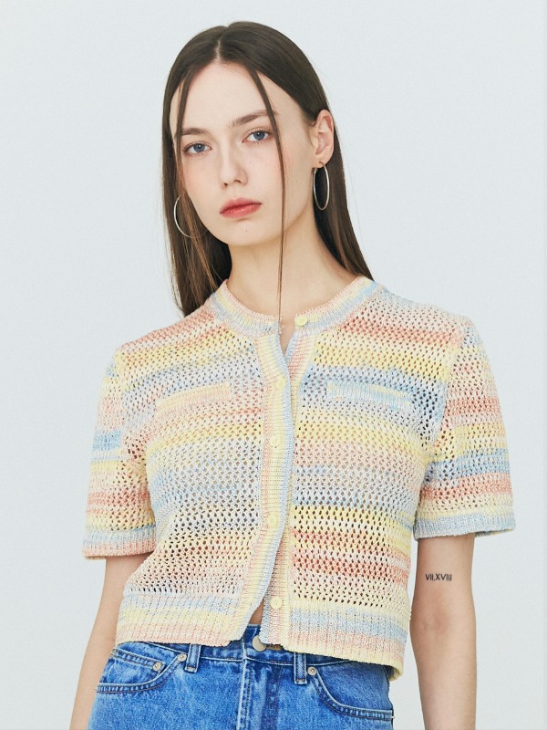 [소녀시대 써니 착용] Crochet Knit Cardigan