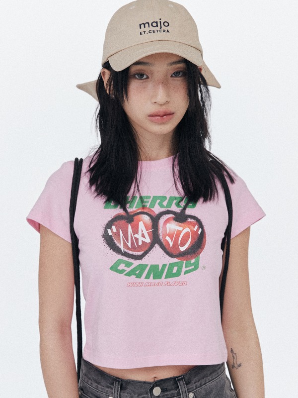 Cherry Flavor T-shirt [Pink]